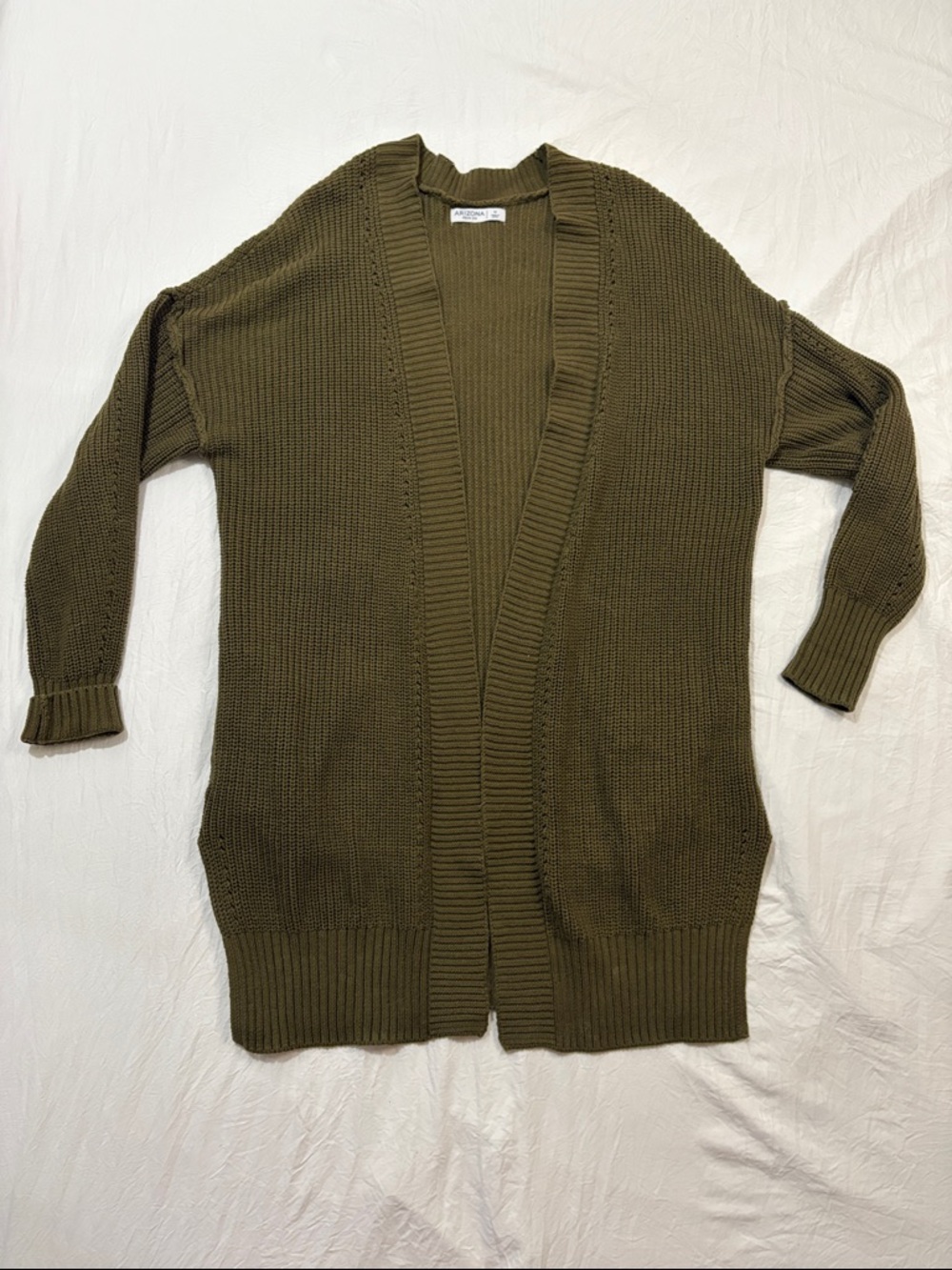 Arizona Jean Company Women's brown/greenish Cardigan
